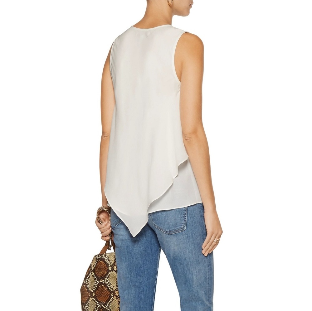 Read description, Derek Lam 10 Crosby silk blouse - Picture 3 of 8